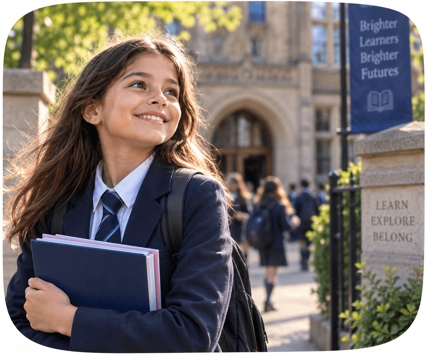 Pupil preparing for the 11 plus
