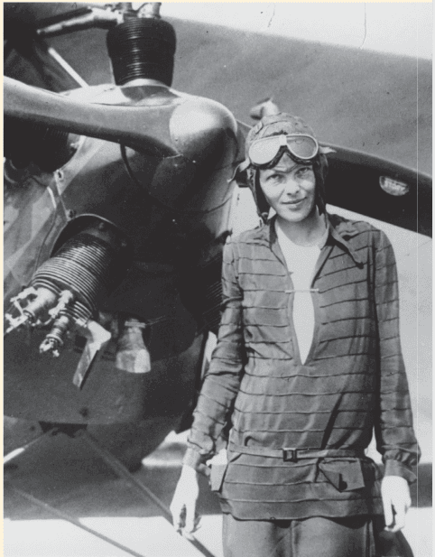 Amelia Earhart illustration 1