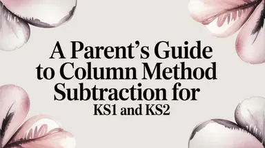 Column subtraction banner