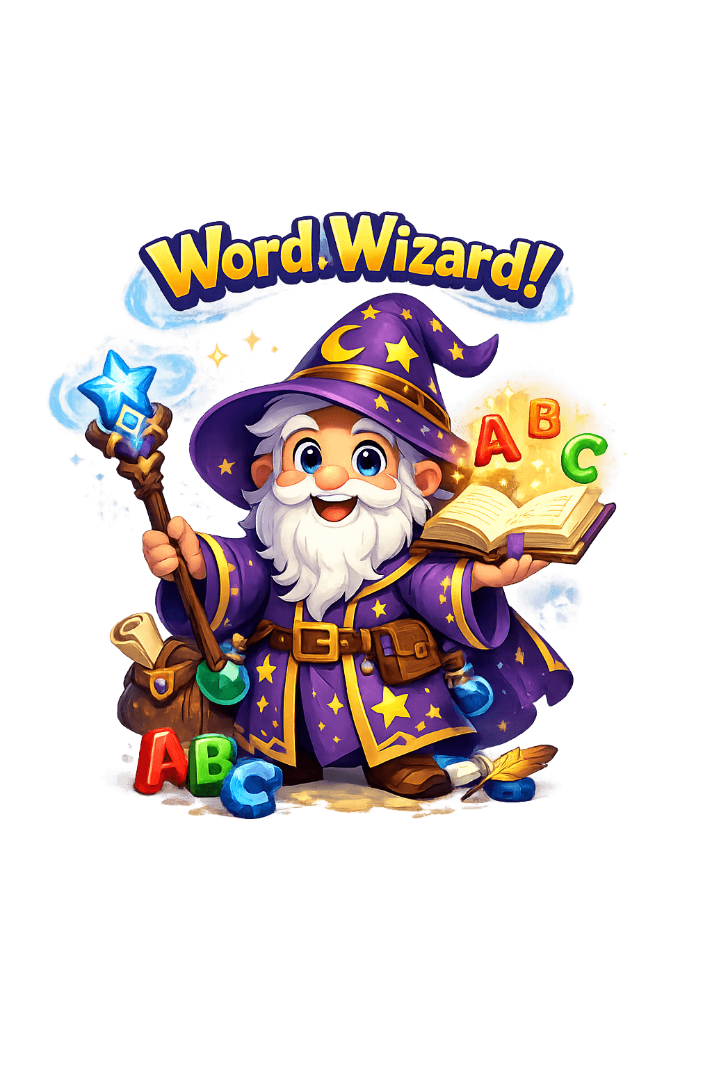 Word Wizard mascot